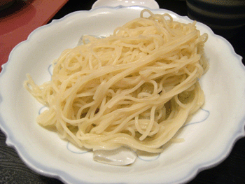 福壽氷で冷やした麺 福壽氷で冷やした麺