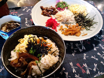 たら 鶏飯 たら 鶏飯