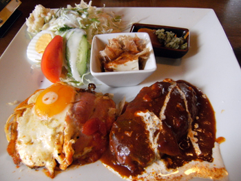 チャップリン ハンバーグ定食 チャップリン ハンバーグ定食